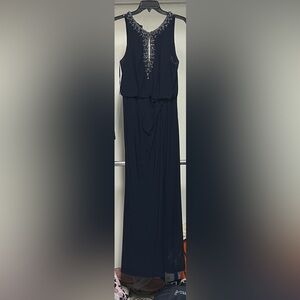 JS Boutique Black Embellished Maxi Dress